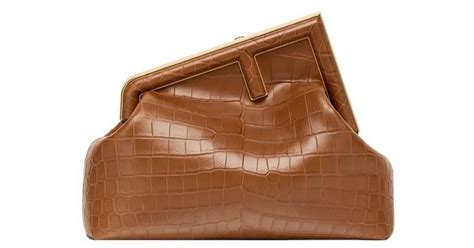 fendi first medium brown